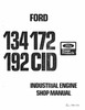 Thumbnail Ford 134 172 192 CID Industrial Engine Workshop Service Manu