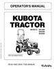Thumbnail KUBOTA BX1880 BX2380 BX2680 TRACTOR OPERATORS MAINTENANCE MA