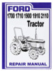 Thumbnail Ford Tractors Shop Service Repair Manual 1100 1110 1200 1210