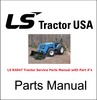 Thumbnail LS R4047 & R4041 Tractor Service Parts Manual with Part #s