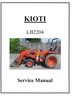 Thumbnail Kioti BL2204 DIESEL TRACTOR WORKSHOP OVERHAUL TECHNICAL REPA