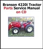 Thumbnail Branson Tractor 4220i Service Parts Manual  - 207 Pages