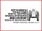 Thumbnail Mitsubishi Tractor S370 S370D D1300 D1300FD Beaver Overhaul 