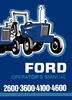 Thumbnail FORD 2600 3600 4100 4600 TRACTOR OPERATORS OWNERS MANUAL MAI