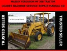 Thumbnail MASSEY FERGUSON MF 30B TRACTOR LOADER BACKHOE SERVICE REPAIR