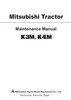 Thumbnail Mitsubishi Tractor K3M K4M Maintenance Overhaul Repair Manua