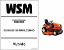 Thumbnail KUBOTA LAWN TRACTOR G2160 G2160 R48S G2460G SERVICE REPAIR M
