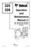 Thumbnail Bobcat 325 328 Excavator Operation and Maintenance Manual G Thumbnail Bobcat 325 328 Excavator Operation and Maintenance Manual G