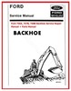 Thumbnail Ford 756A, 757B, 758B Backhoe Service Repair Manual + Parts Thumbnail Ford 756A, 757B, 758B Backhoe Service Repair Manual + Parts
