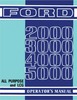 Thumbnail (4) Ford 5000 SERVICE MANUAL TRACTORS SERVICE PARTS OWNERS MANUAL 1965-1975 Thumbnail (4) Ford 5000 SERVICE MANUAL TRACTORS SERVICE PARTS OWNERS MANUAL 1965-1975