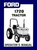 Thumbnail FORD NH 1720 COMPACT TRACTOR OWNERS OPERATORS MANUAL MAINTENANCE DIESEL