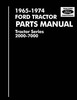Thumbnail 1965-1974 Ford Tractor Parts Catalog 2000 3000 4000 5000 7000