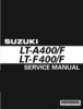 Thumbnail Suzuki Eiger LT-A400 & LT-400F 2002-2007  Service Manual