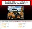 Thumbnail Case 586G, 588G Series 3 Forklift Service Workshop Repair & Parts Manual
