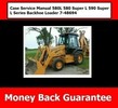 Thumbnail Case Service Manual 580L 580 Super L 590 Super L Series Backhoe Loader 7-48694
