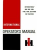 Thumbnail INTERNATIONAL 886 986 1086 1486 1586 HYDRO 186 TRACTORS OPERATORS OWNERS MANUAL