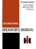 Thumbnail International Cub Cadet 682 782 Tractor Owners Operators MAINTENANCE Manual IH