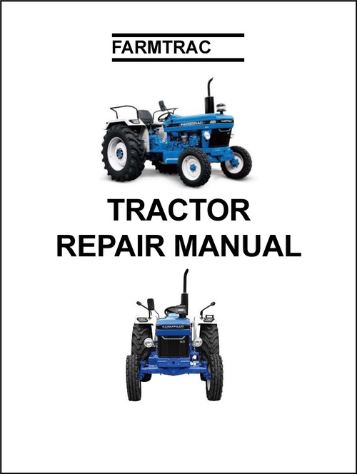 Product picture Farmtrac 50 55 & 60 Farm Tractor Service Repair Manual