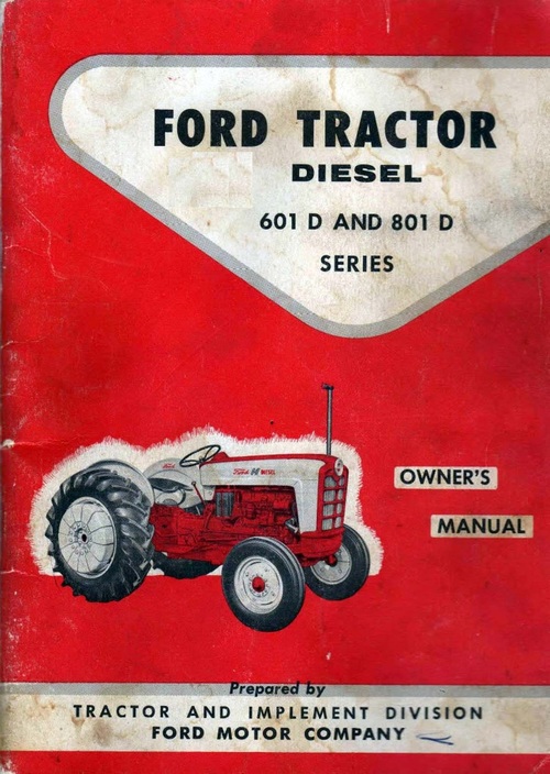 Product picture Ford Tractor Diesel 601 D & 801 D Series - Owner Operator In