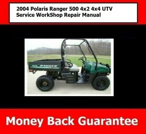 Product picture Polaris Ranger 500 4x2 4x4 UTV Service WorkShop Repair 2004 