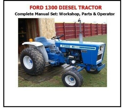 Product picture FORD 1720 Tractor Complete Manual Set -Technical Shop, Parts