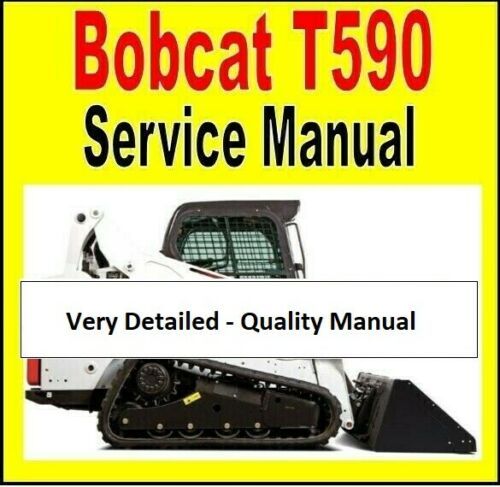 Product picture Bobcat T590 SkidSteer Service Repair Manual