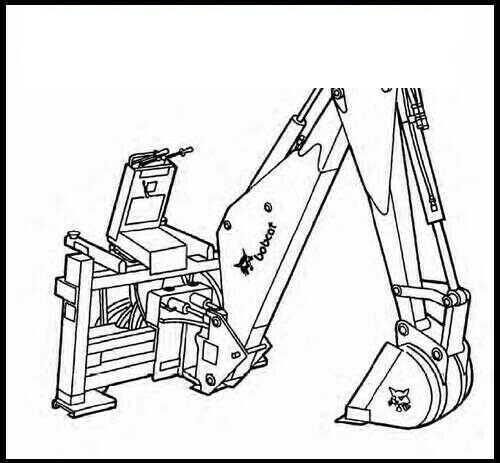 Product picture BOBCAT 811, 835S, 905B, 907, 911 Backhoe SERVICE WORKSHOP LU