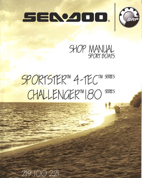 Product picture Seadoo Challenger Sport 180 Series Workshop Repair Manu 2006