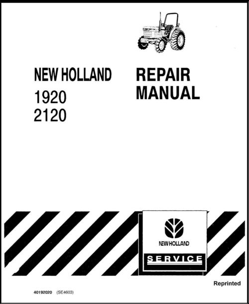 Product picture FORD NH 1920 2120 TRACTOR SERVICE REPAIR MANUAL TECHNICAL SHOP BOOK