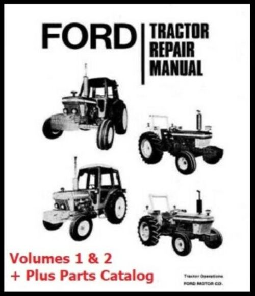 Product picture Ford 7610 7710 Turbo Charged Tractor Service Repair Manual
