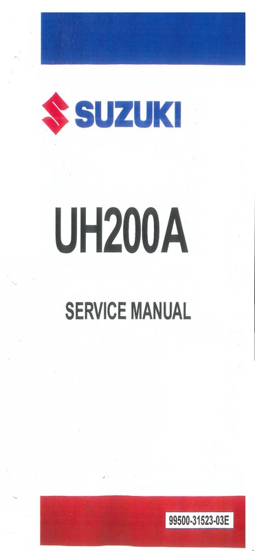 Product picture Suzuki Burgman 200 UH200A Service Repair Maintenance  2017 2018 