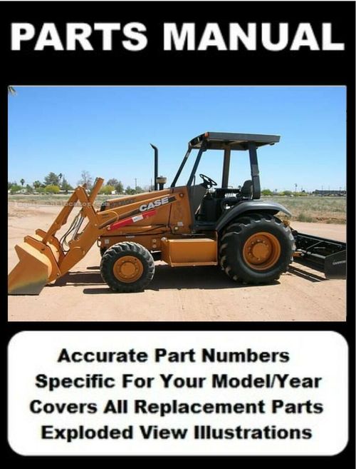 Product picture CASE 570 MXT Loader Landscaper Parts Manual